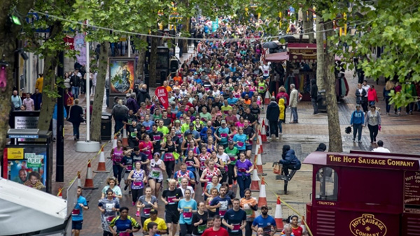 Brand New Route for Great Birmingham 10K Run Includes the JQ