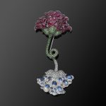 Fei Liu’s bespoke brooch sells at auction for a five-figure sum